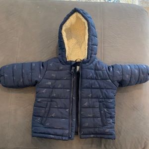 Baby Gap 6-12 month dinosaur winter coat